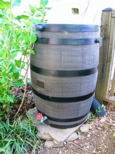 55-gallon rain barrel